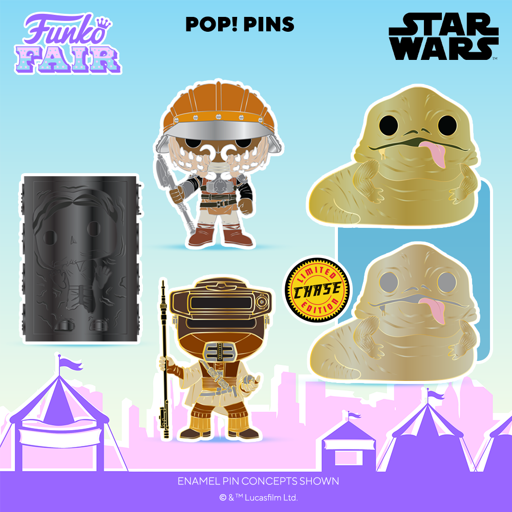 Funko Fair 2021 Pin's POP Star Wars