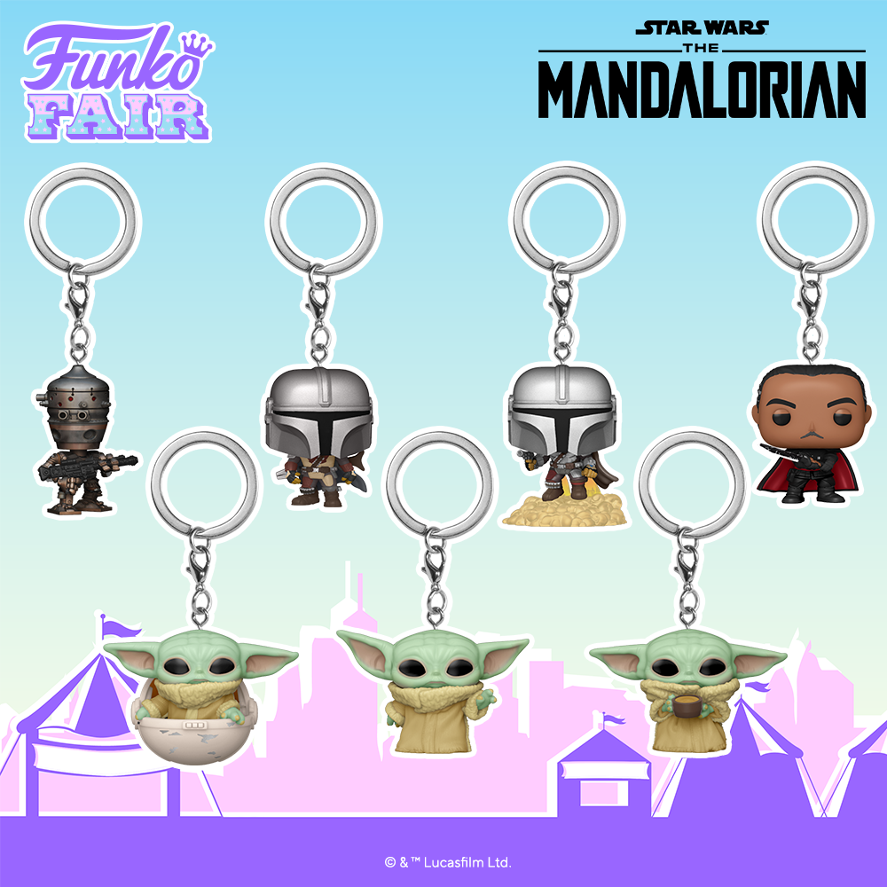 Funko Fair 2021 POP Keychain The Mandalorian