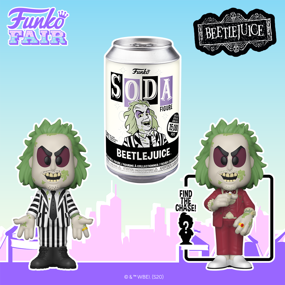 Funko Fair 2021 SODA Beetlejuice