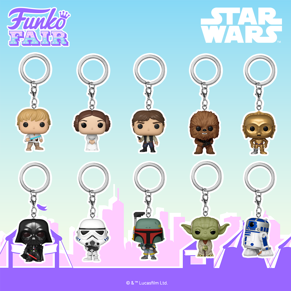 Funko Fair 2021 POP Keychain Star Wars 