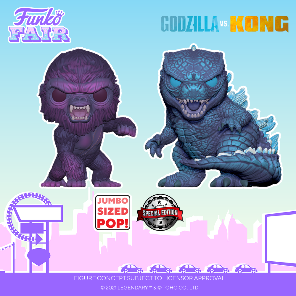 Funko Fair 2021 - POP Godzilla vs Kong 4