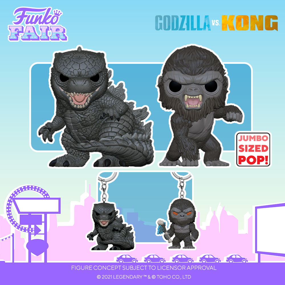 Funko Fair 2021 - POP Godzilla vs Kong 3
