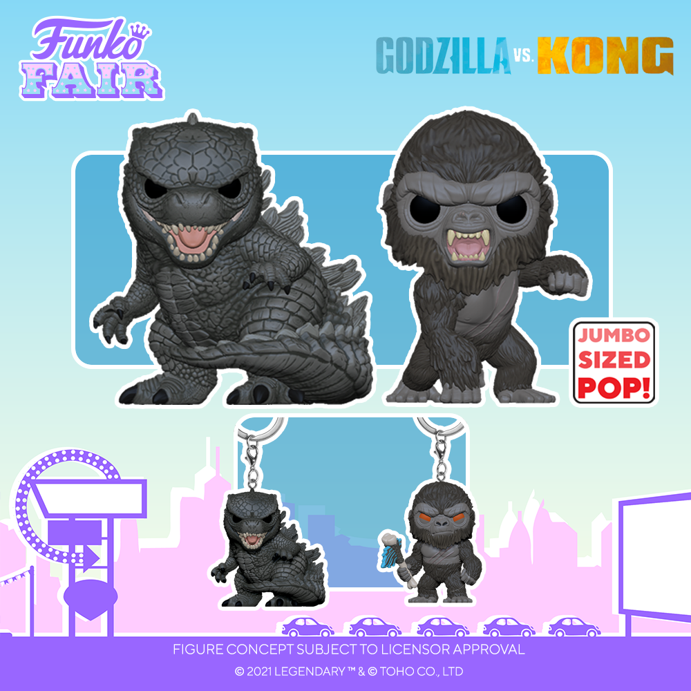 Funko Fair 2021 - POP Godzilla vs Kong 1