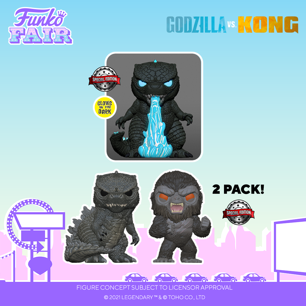 Funko Fair 2021 - POP Godzilla vs Kong 2