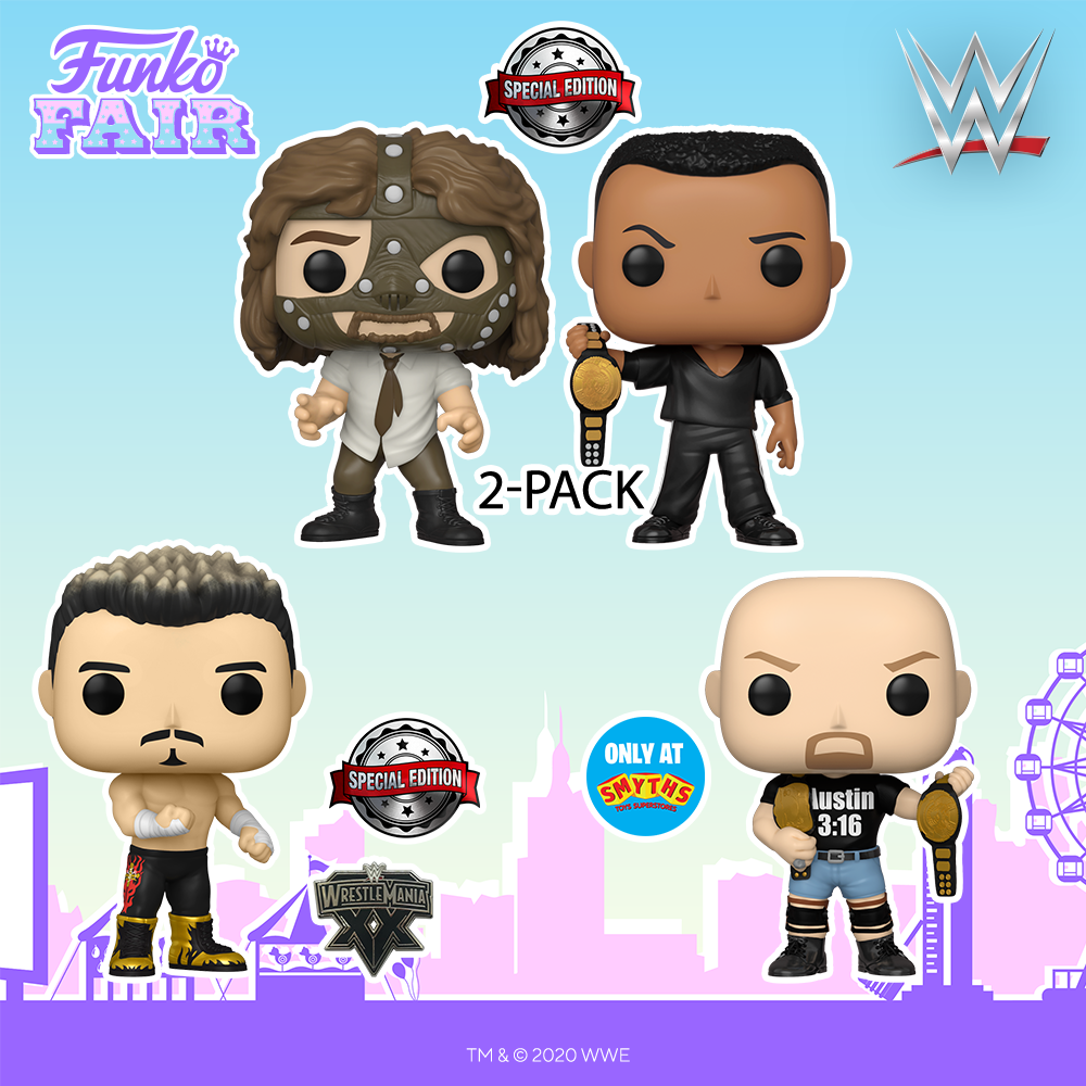 Funko Fair 2021 - POP WWE Catch 2