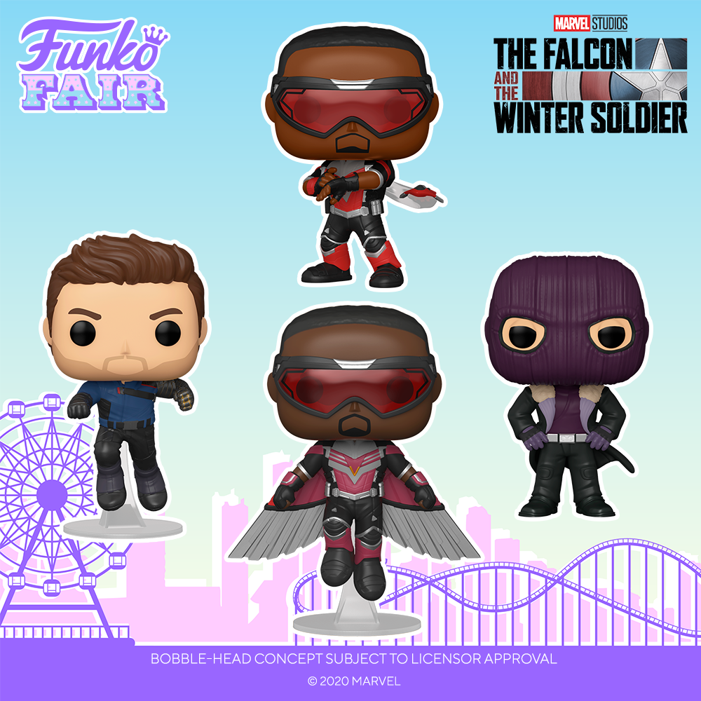 Funko Fair 2021 - POP Faucon et le Soldat de l'Hiver