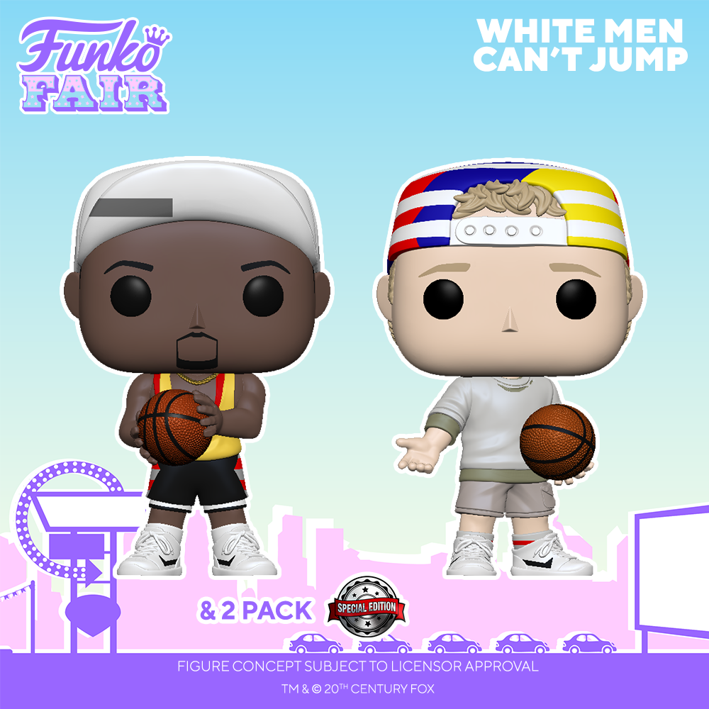 Funko Fair 2021 - POP Les Blancs ne savent pas sauter