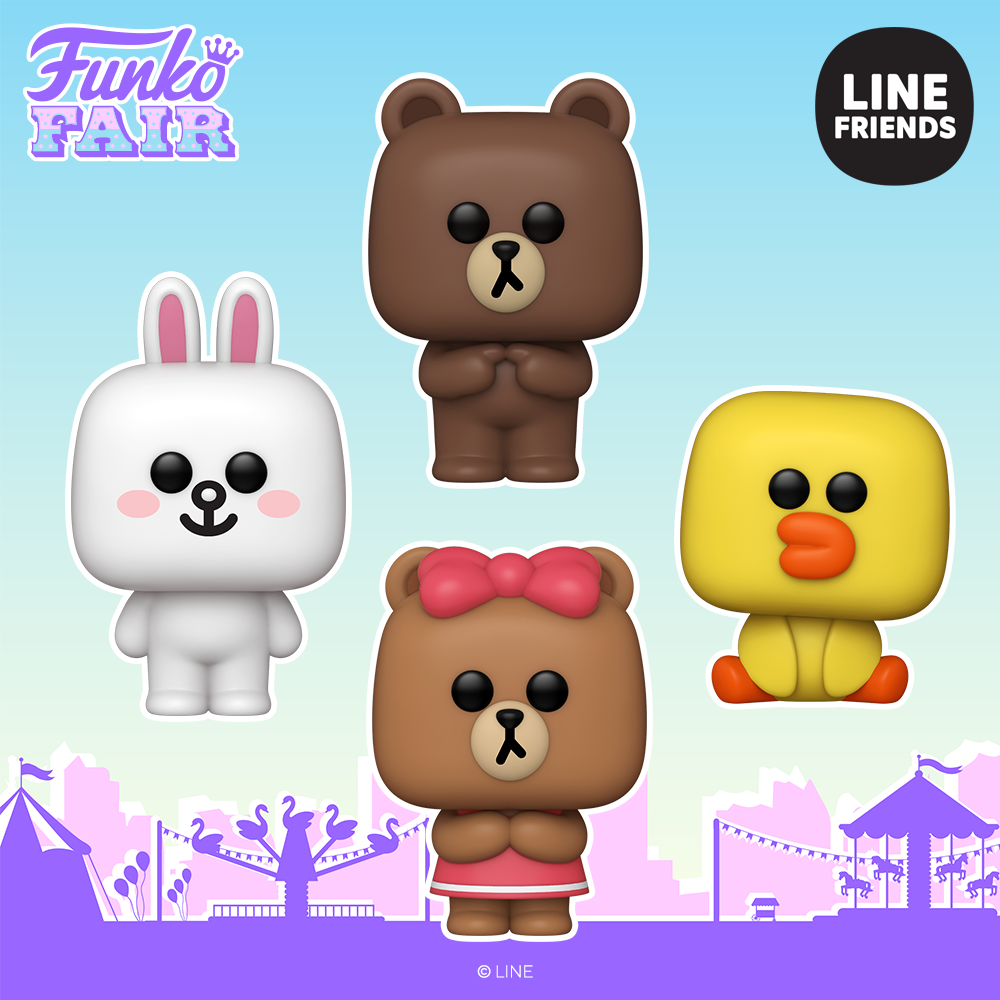 Funko Fair 2021 - POP Line Friends