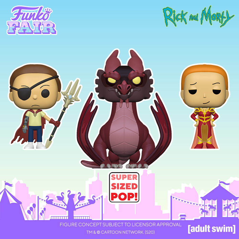 Funko Fair 2021 - POP Rick and Morty