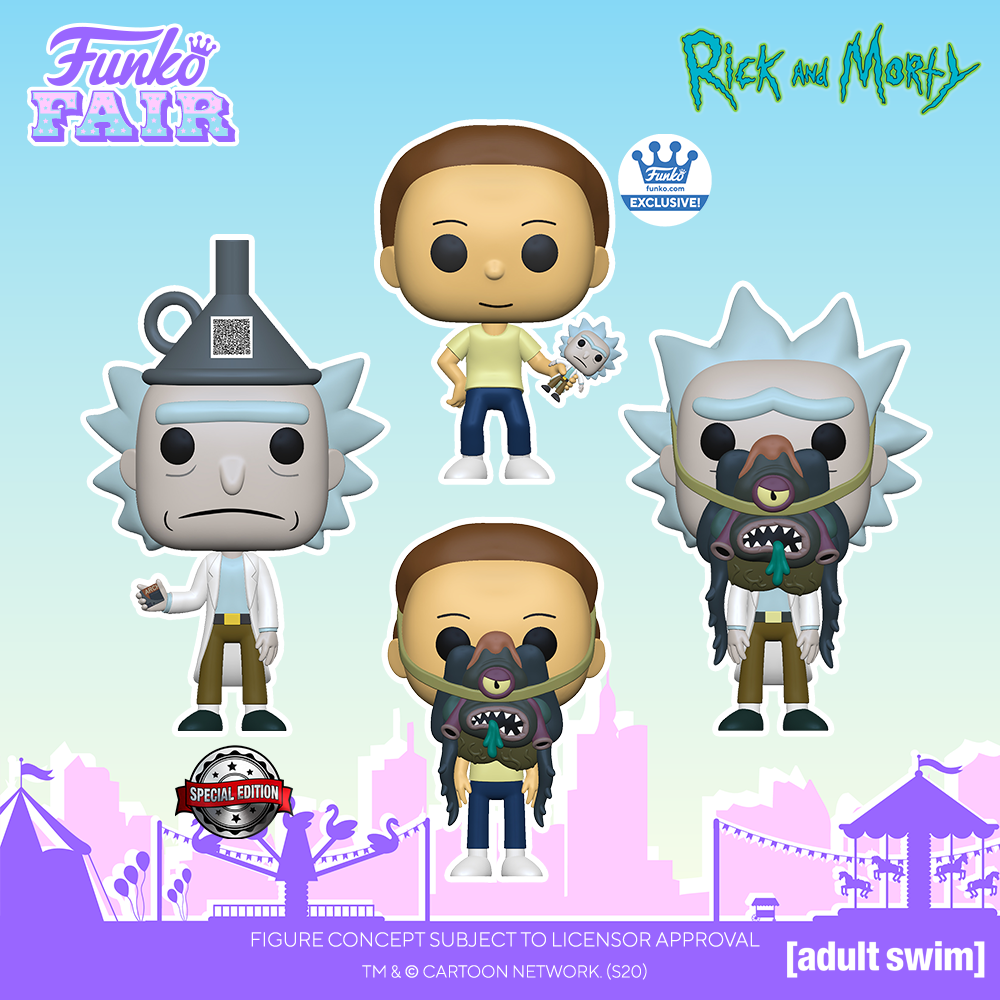 Funko Fair 2021 - POP Rick et Morty