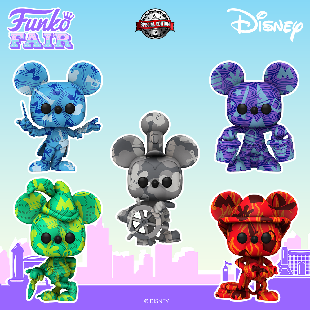 Funko Fair 2021 - POP Mickey Artist Series