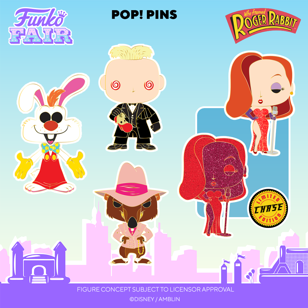 Funko Fair 2021 - Pin's POP Roger Rabbit