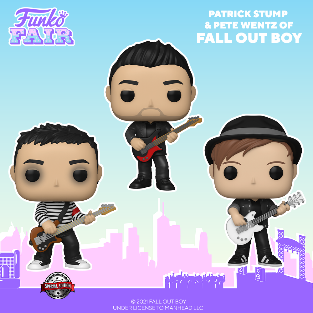 Funko Fair 2021 - POP Fall Out Boy