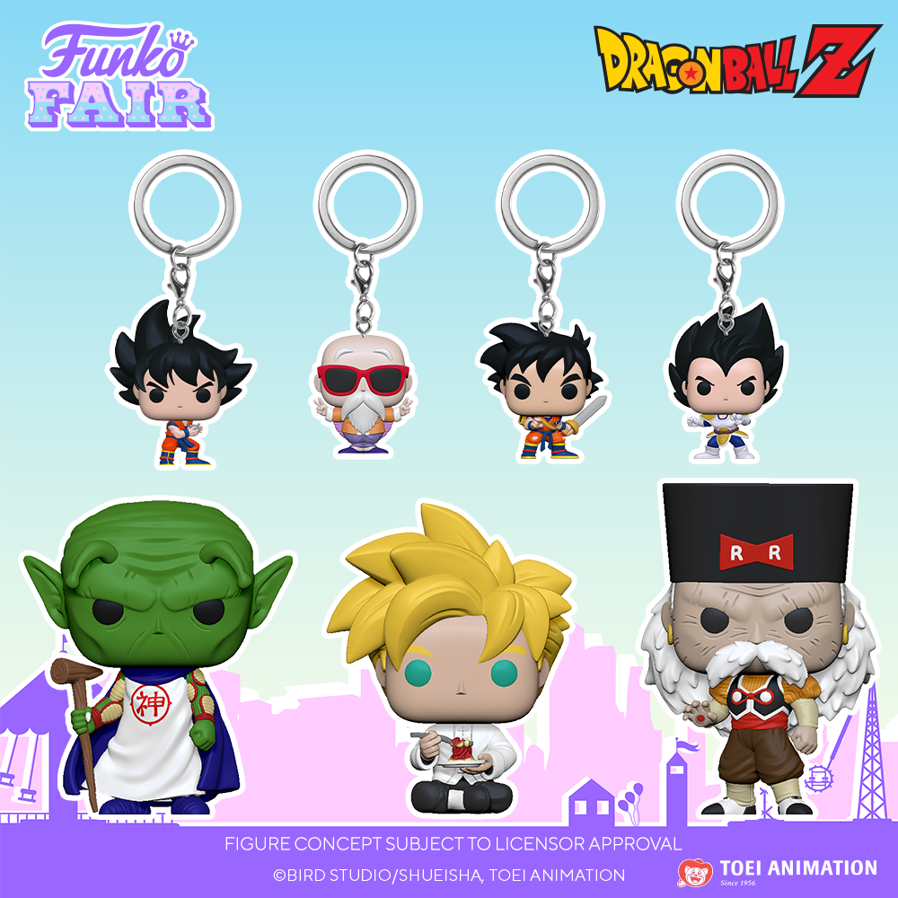 Funko Fair 2021 - POP Dragon Ball Z et Pocket POP Keychain