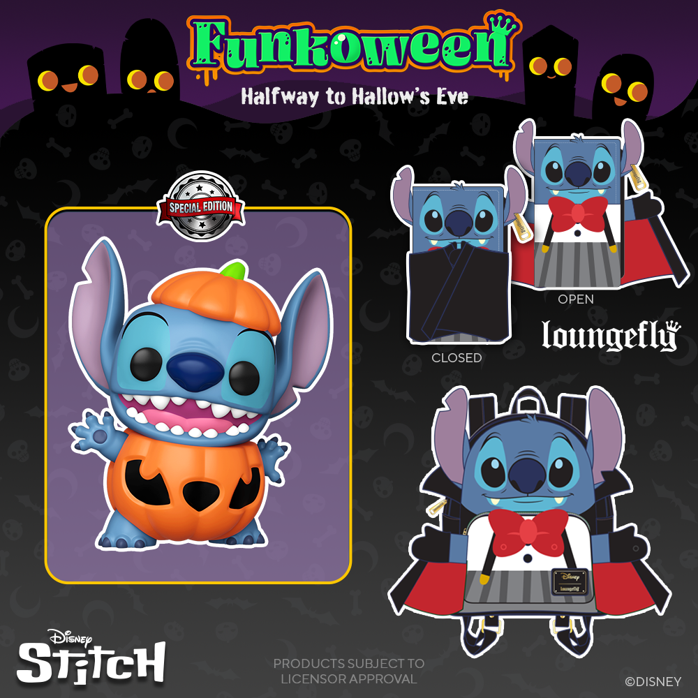 POP Stitch citrouille - Funkoween 2021