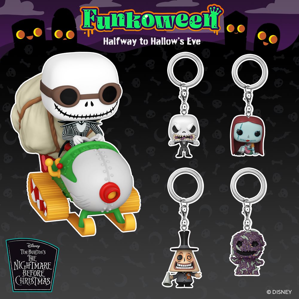 POP Keychain Mr Jack - Funkoween 2021