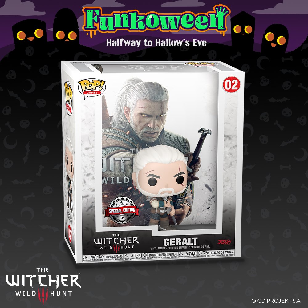 POP The Witcher Geralt - Funkoween 2021