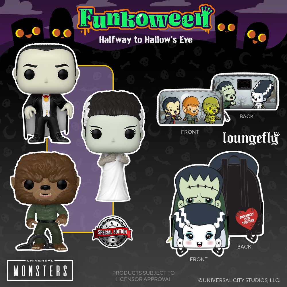 POP Universal Monsters - Funkoween 2021