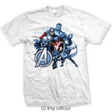 T-Shirt - Marvel - The Avengers Group Assemble - Bravado