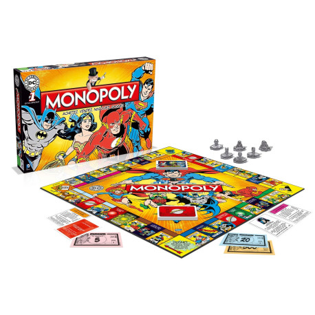 Jeu de société - Monopoly Edition DC Comics - Winning Moves