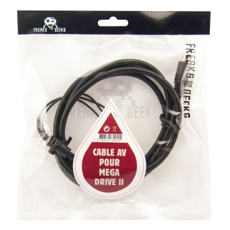 Accessoire - Mega Drive - Cable AV pour Mega Drive 2 - Freaks and Geeks