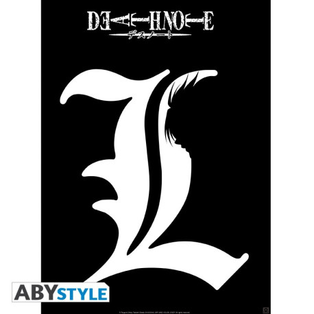 Poster - Death Note - L Shadow - 52 x 38 cm - ABYstyle