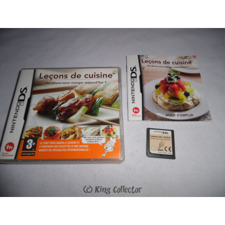 Jeu DS - Leçons de Cuisine : Qu'allons-nous manger aujourd'hui ?