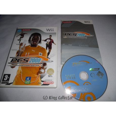 Jeu Wii - Pro Evolution Soccer 2008