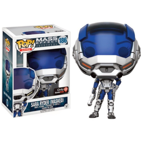 Figurine - Pop! Games - Mass Effect Andromeda - Sara Ryder Masked - Vinyl - Funko