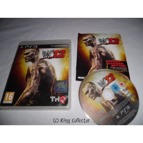 Jeu Playstation 3 - WWE 12 - PS3