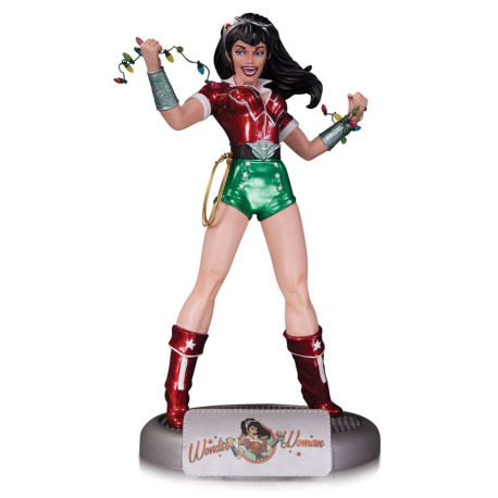 Figurine - DC Comics - Bombshells - Holiday Wonder Woman - DC Collectibles