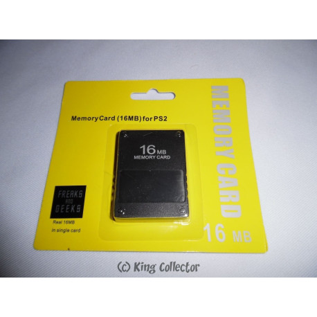 Accessoire - Playstation 2 - Carte Mémoire 16Mb - PS2