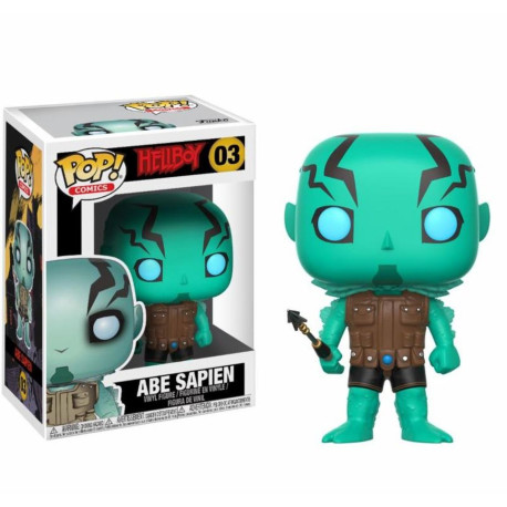 Figurine - Pop! Comics - Hellboy - Abe Sapien - Vinyl - Funko