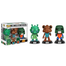 Figurine - Pop! Star Wars - Greedo / Hammerhead / Walrus Man - 3-pack - Funko