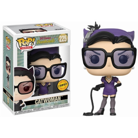 Figurine - Pop! Heroes - Bombshells - Catwoman (Chase) - Vinyl - Funko