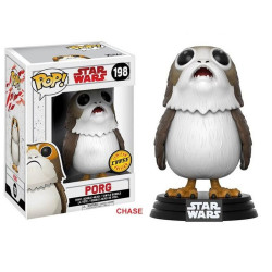 Figurine - Pop! Star Wars 8 - Porg (Chase) - N° 198 - Funko