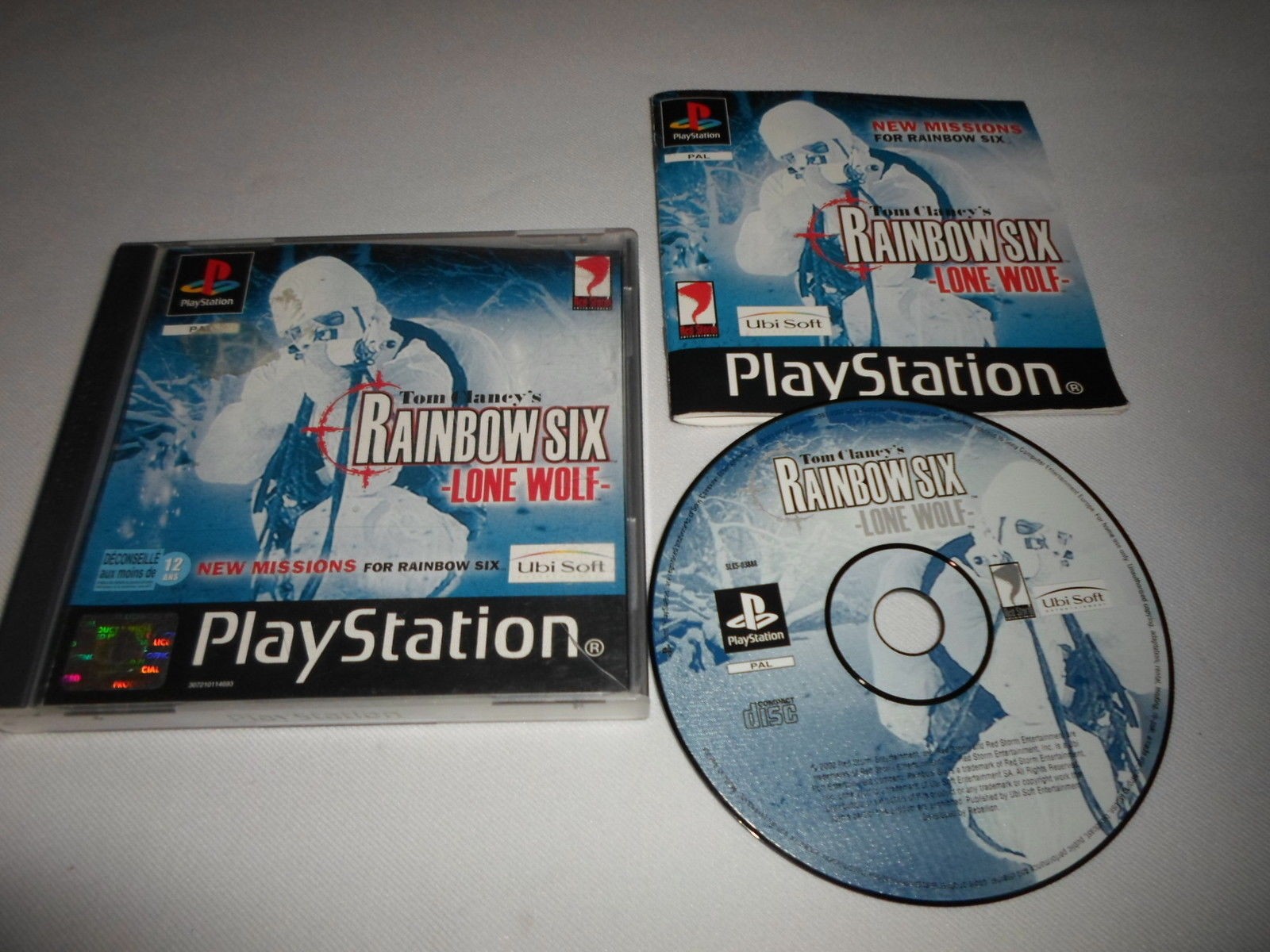 Jeu Rainbow Six Sur PlayStation 1 (PS1) - Version PAL Complète En Bon état