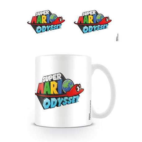 Mug / Tasse - Nintendo - Super Mario Odyssey - Logo - Pyramid International