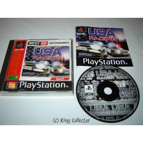 Jeu Playstation - USA Racing - PS1
