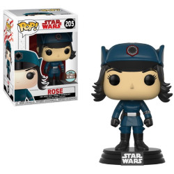 Figurine - Pop! Star Wars 8 - Rose in Disguise - N° 205 - Funko