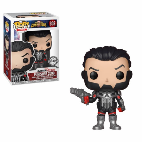 Figurine - Pop! Games - Marvel Contest of Champions - Punisher 2099 - Vinyl - Funko