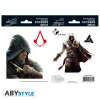Stickers - Assassin's Creed - Ezio / Altaïr - 2 planches de 16x11 cm - ABYstyle