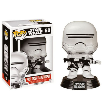 Figurine - Pop! Movies - Star Wars - First Order Flametrooper - Vinyl - Funko