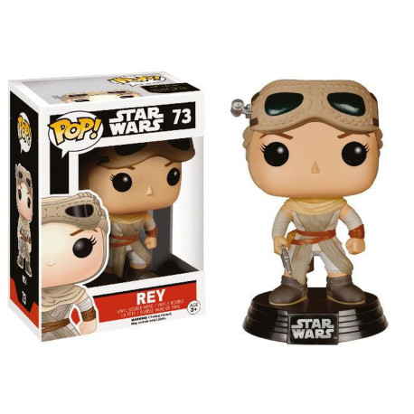 Figurine - Pop! Movies - Star Wars - Rey Exclusive - Vinyl - Funko