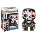 Figurine - Pop! Marvel - Captain America Civil War - Crossbones Battle Damage - N° 140 - Funko