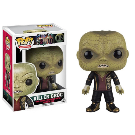 Figurine - Pop! Heroes - Suicide Squad - Killer Croc - N° 102 - Funko