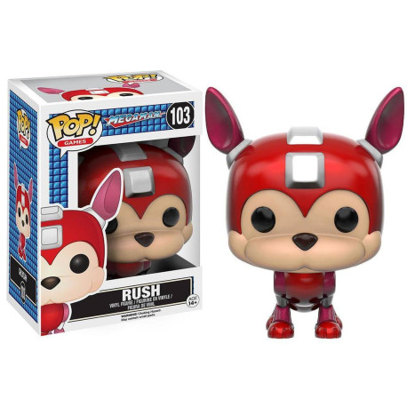 Figurine - Pop! Games - Mega Man - Rush - Vinyl Figure - Funko