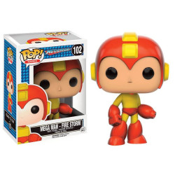 Figurine - Pop! Games - Mega Man - Fire Storm - Vinyl - Funko