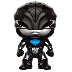 Figurine - Pop! Movies - Power Rangers - Black Ranger - N° 396 - Funko