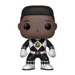 Figurine - Pop! TV - Power Rangers - Black Ranger (Unmasked) - Vinyl - Funko